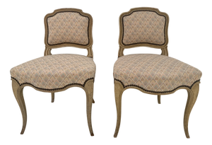 20th Century Louis XV Lounge Chairs, Set of 2
