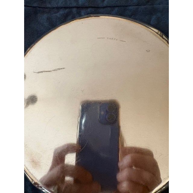 Silver 1940s Cartier Sterling Silver Serving Tray For Sale - Image 8 of 8