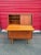 1960s Vintage Danish Mid Century Modern Teak Secretary Desk For Sale - Image 5 of 11
