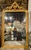 Gold 19th C. French Louis Philippe Mirror With Crest and Greek Key Pattern For Sale - Image 8 of 12