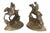 American 1920's ‘Whipper In’ Hubley Mfg. Co Cast Iron Bookends, a Pair For Sale - Image 3 of 5