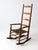 Brown Antique Splint Weave Seat Rocking Chair For Sale - Image 8 of 12