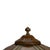 Arts & Crafts 1920s Arts & Crafts Bradley & Hubbard Style Stained Leaded Glass Table Lamp For Sale - Image 3 of 11