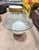 Late 20th Century Late 20th Century Postmodern Waterfall Glass Coffee Table With Plaster Orb Base For Sale - Image 5 of 7