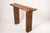 1970s Brutalist Wood Console Table, 1970 For Sale - Image 5 of 15