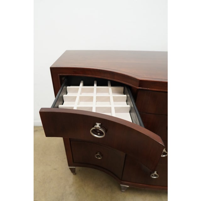 Caracole Bow Front 12 Drawer Dresser For Sale - Image 9 of 17