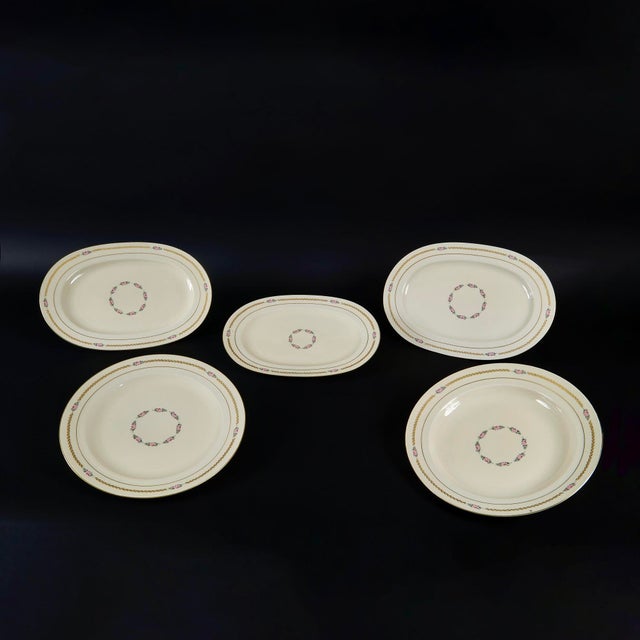 Vintage Porcelain Tableware, 1955, Set of 5 For Sale - Image 11 of 11