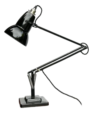 Mid-Century Black Model 1227 Anglepoise Table Lamp from Herbert Terry & Sons, 1930s