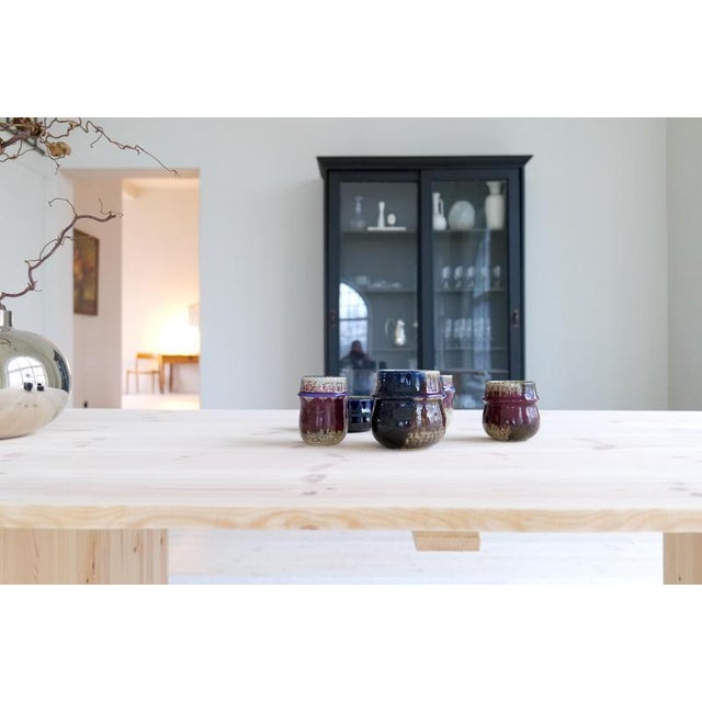 Ceramic Mid-Century Modern Stoneware Pieces by Sylvia Leuchovius for Rörstrand, 1970s, Set of 5 For Sale - Image 7 of 14