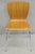 Crate & Barrel Felix Walnut Dining Side Chairs, Mid Century Modern Style - Set of 6. Circa 21st Century, Pre-owned....