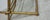 Vintage Gold Gilt Faux Bamboo Campaign X Base End Table Italian Regency A For Sale In Philadelphia - Image 6 of 9