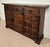 Rustic Spanish Rustic Oak Sideboard with Paneled Doors and Iron Hardware, 1930s For Sale - Image 3 of 10