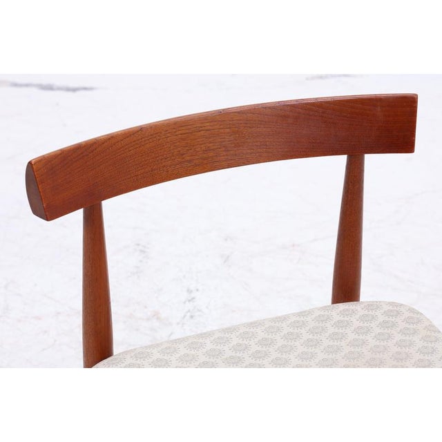 Wood Teak Roundette Chairs by Hans Olsen for Frem Røjle, Set of 4 For Sale - Image 7 of 18