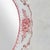Vintage Italian Floral Ceramic Oval Wall Mirror by Bassano For Sale - Image 4 of 5