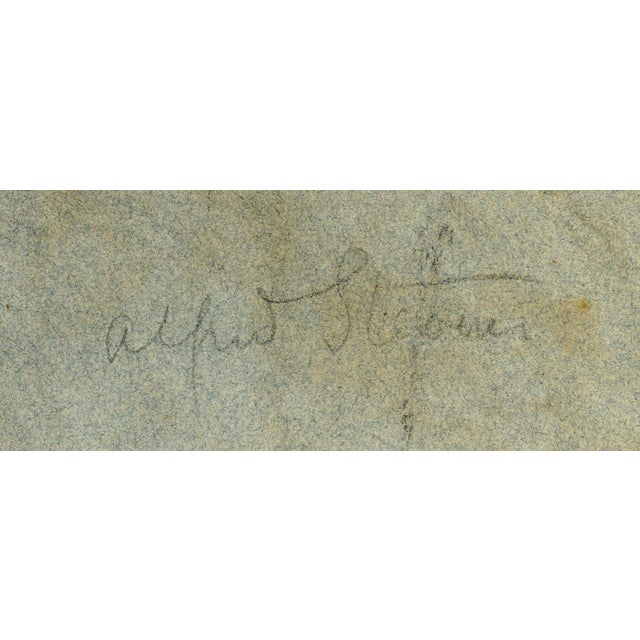 Alfred George Stevens, Design for a Decorative Frieze, Chalk For Sale - Image 4 of 5