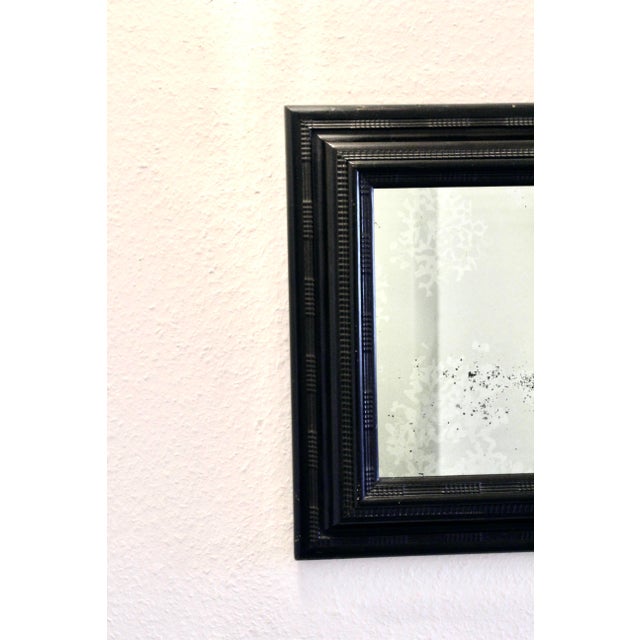 Flemish Baroque Mirror with Original Mercury Glass For Sale - Image 3 of 7