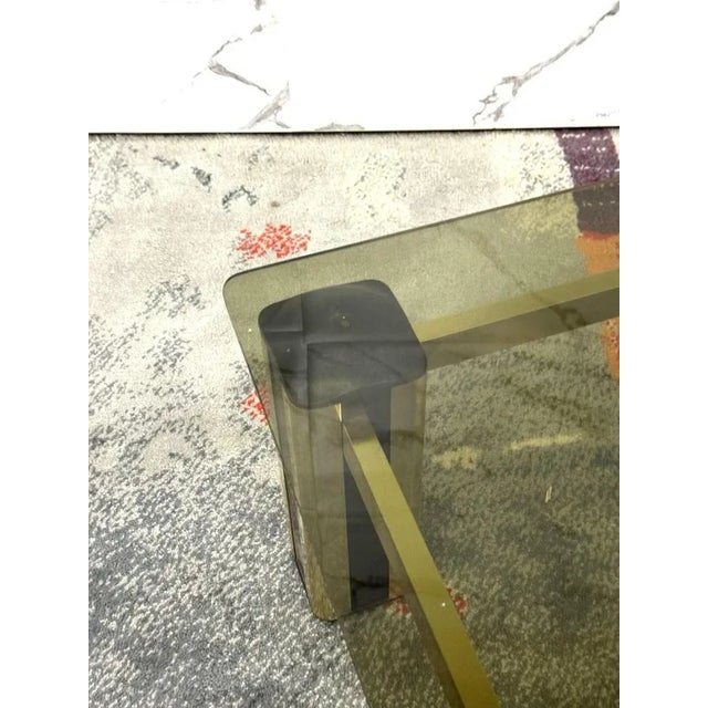 Metal Vintage Hollywood Regency Coffee Table, 1970s For Sale - Image 7 of 10