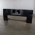 Mid-20th Century MCM King Size Bookcase Headboard by Sligh Furniture Cross Country Line With Black Painted Frame For Sale - Image 18 of 18