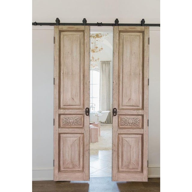 Not Yet Made - Made To Order French Country Raised-Panel Door – Hand-Carved Detail For Sale - Image 5 of 8