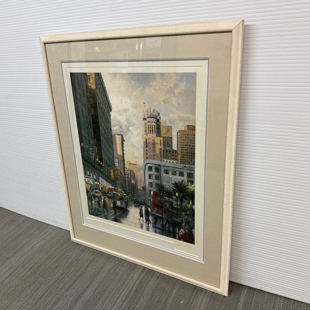 Design Plus Gallery presents "San Francisco, Late Afternoon at Union Square" by Thomas Kinkaide. San Francisco is truly a...