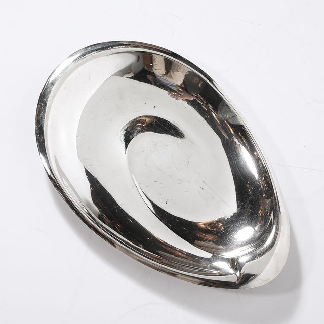 Mid 20th Century Sterling Silver Sculptural Amorphic Tray Signed Reed & Barton For Sale - Image 13 of 14
