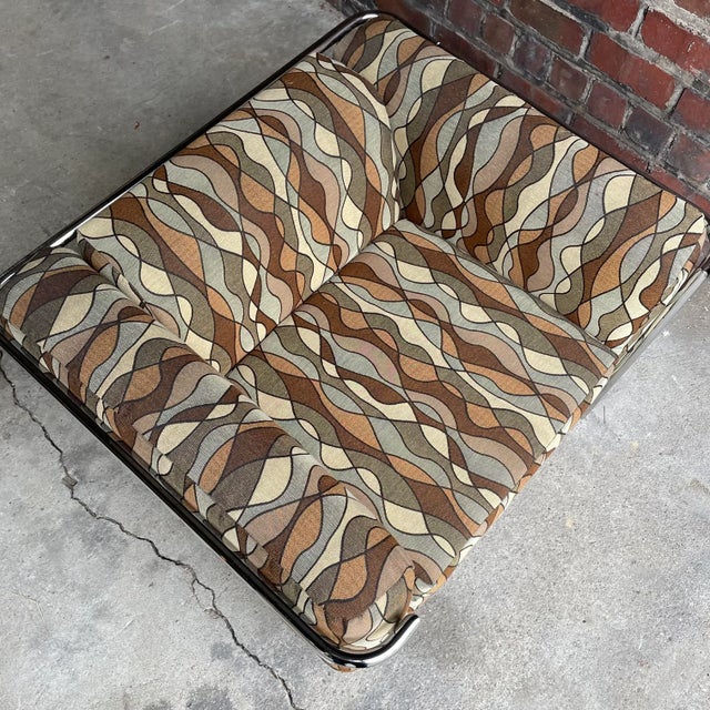 Corbusier Style Club Chair by Jack Cartwright 1970’s American Midcentury For Sale In Cleveland - Image 6 of 10