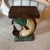 Vintage Hand Carved Painted Wooden Koi Fish Side Table/Pedestal. For Sale - Image 4 of 12