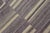 Measures: 9'6 x 11' Elegant Vintage Turkish Kilim Room-Size Rug with Mauve and Yellow Stripes 9'6 x 11'. Keivan Woven Arts...