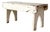 Antique American Farmhouse White Painted Step Stool For Sale