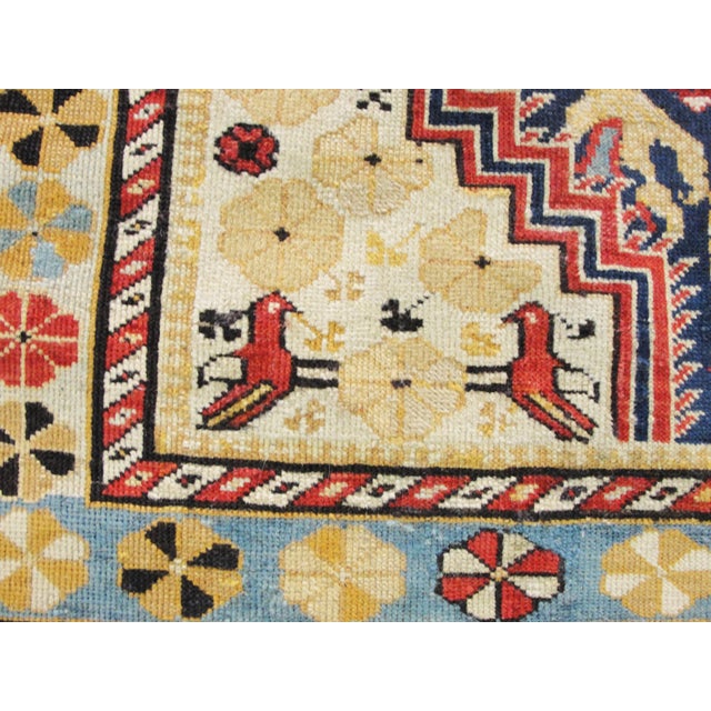 Tribal Antique Caucasian Khile (Kuba District) Rug For Sale - Image 3 of 9