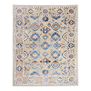 Turkish Oushak Rug 12'1" x 15' #18577 For Sale