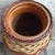 Vintage 20th Century Earthenware Jar Vase With Bamboo and Wickerwork For Sale - Image 4 of 18