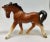 Mid Century Bone China Horse Figurine For Sale - Image 9 of 9