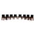 Vintage Monk Chairs in Black Leather and Mahogany by Afra & Tobia Scarpa for Molteni, 1973, Set of 8 For Sale - Image 13 of 18