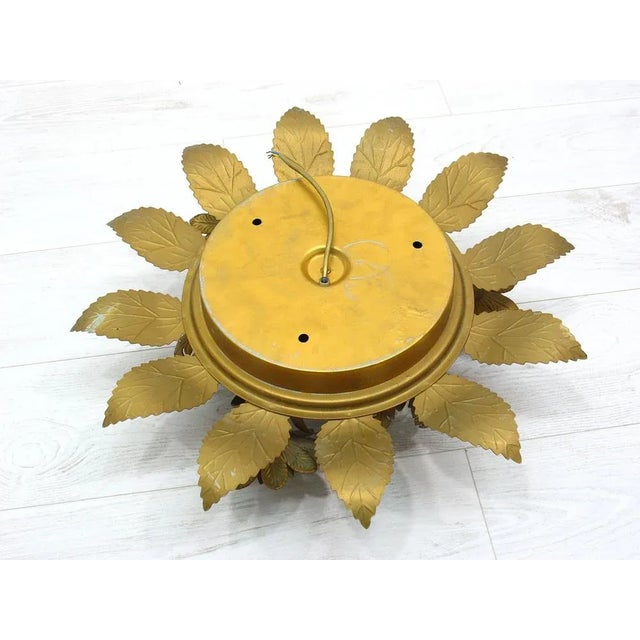 Gold Sconce, Honsel, 1970s For Sale - Image 4 of 10