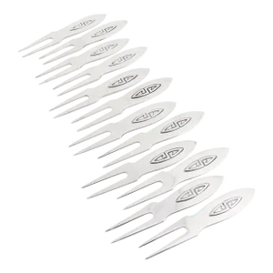 12 Shreve Art Deco Sterling Silver Cocktail or Hors d'Oeuvres Picks / Forks
