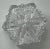 Early 21st Century Glass Snowflake Design Covered Dish/Décor For Sale - Image 6 of 6