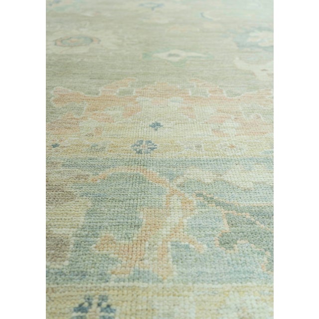 Turkish Oushak Rug 8'4" x 10'6" #19392 Explore a curated collection of hallway runners, wool rugs, and handmade...