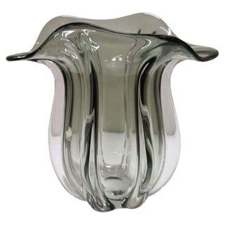 Murano Artistic Glass Vase, 1970s For Sale