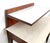 Brown Vintage Nightstand with Glass and Marble Shelves by Gio Ponti, Italy, 1950s For Sale - Image 8 of 11