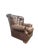 Fine Tufted Leather Lounge Chair by Distinctive Leather Inc For Sale - Image 4 of 7