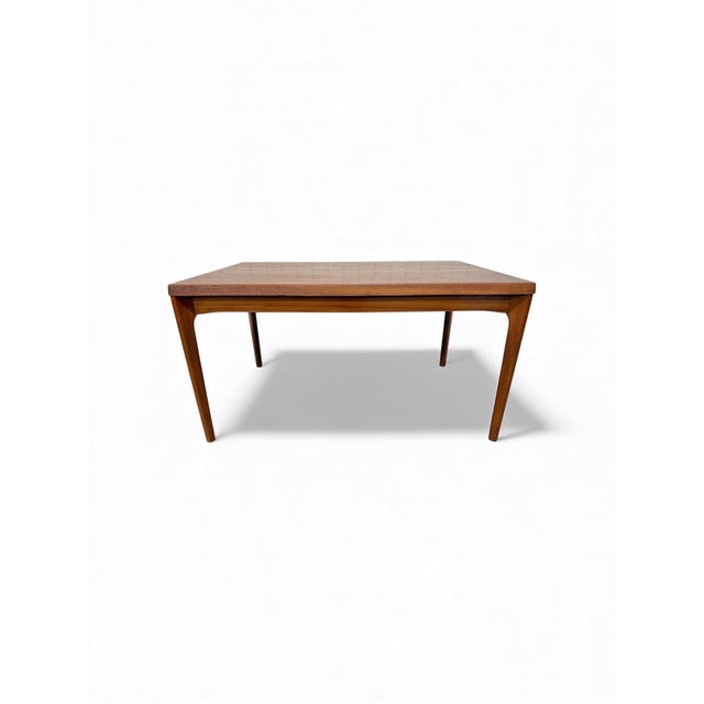 This listing is for a Vintage Danish Modern Vejle Stole Teak Extension Dining Table. Featuring a straight line design,...