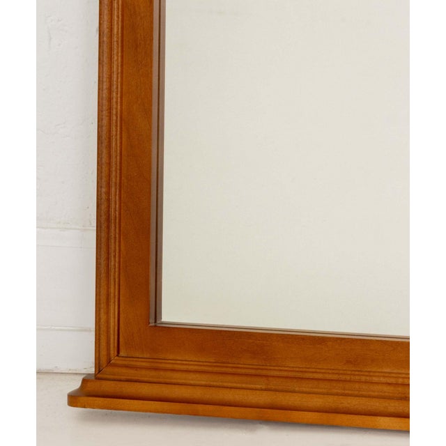 Neoclassical Canadian Neoclassical Style Maple Framed Mirror For Sale - Image 3 of 9