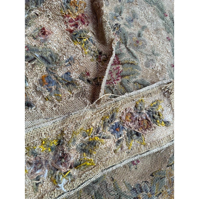 French Needlepoint Chair Cover Tapestry from Bobyrug, 1890s For Sale - Image 18 of 18