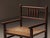Mid-Century Modern Brutalist Wood and Straw Armchair, France, 1950 For Sale - Image 3 of 18