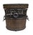 Vintage Woven Rattan & Ornate Metal Storage Basket Chest For Sale - Image 4 of 7