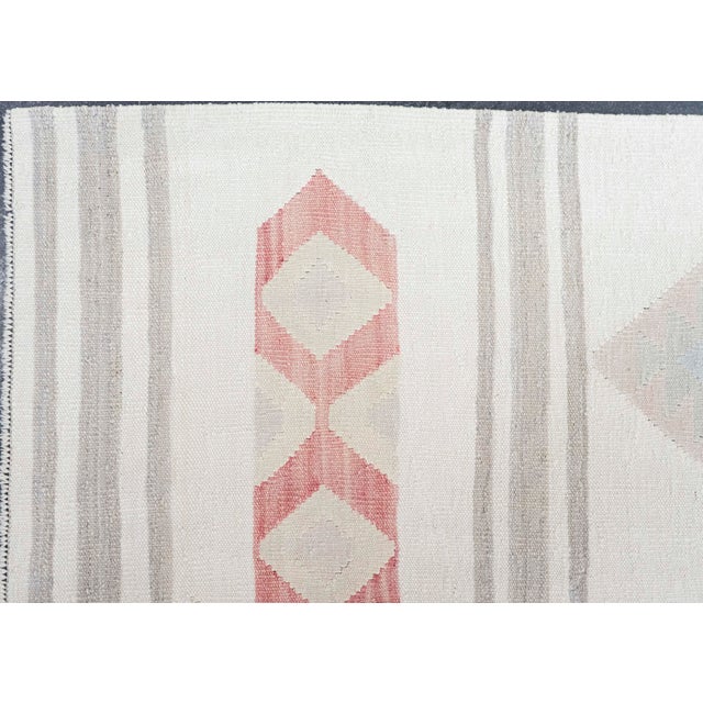 Early 21st Century Turkish Kilim Oriental Handmade Flatweave 9'4" x 12' #20281 For Sale - Image 5 of 8
