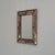 Hollywood Regency Small Spanish Brass and Mosaic Mirror with Stained Pink Glass, 1980s For Sale - Image 3 of 12