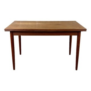 Vintage Danish Teak Dining Table, 1960s For Sale