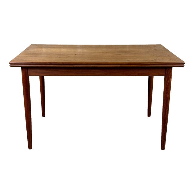 Vintage Danish Teak Dining Table, 1960s For Sale